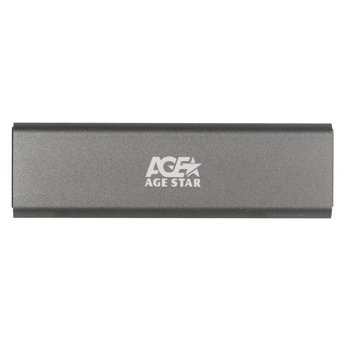 

Внешний корпус для SSD AgeStar 31UBNV1C, Серый, 31UBNV1C