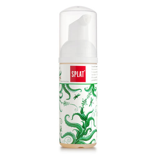 

Ополаскиватель для рта Splat Oral Care Foam 2 в 1 Алоэ и чайное дерево 50 мл, Алоэ и чайное дерево