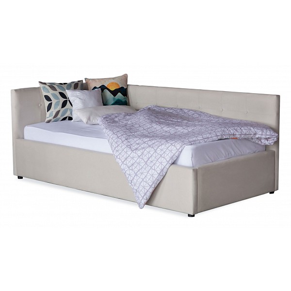 

Кровать  Zeppelin Mobili Bonna 2000x900, Бежевый, Bonna с матрасом Promo