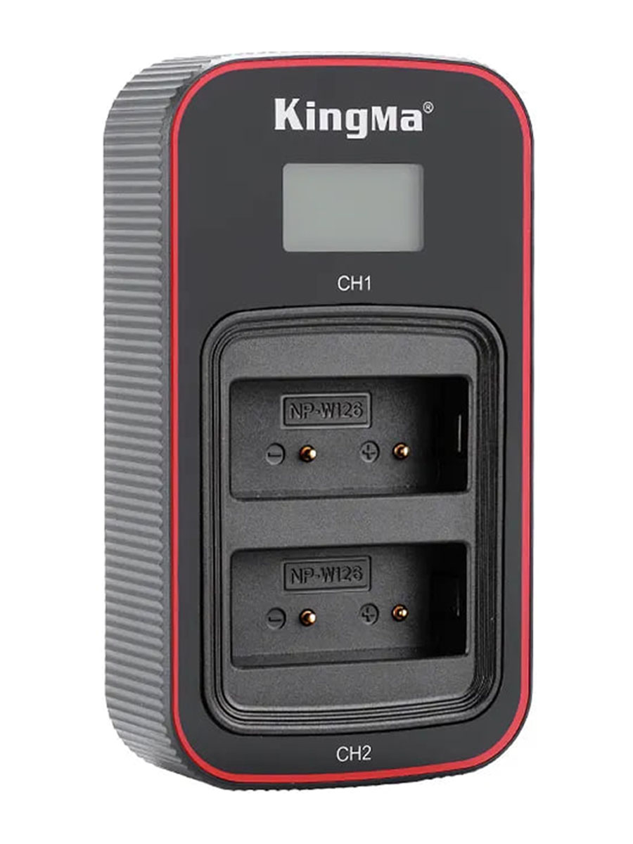 Зарядное устройство KingMa BM058-W126 для Fujifilm X100V X100F