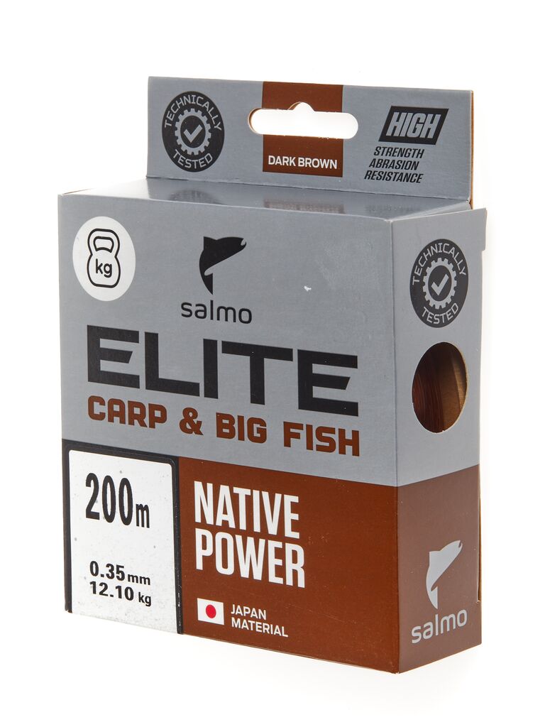 фото Леска монофильная salmo elite carp & big fish 200/035