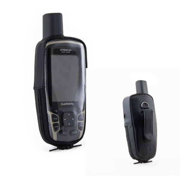 фото Garmin gpsmap 65 чехол кожаный, с зажимом (02-126) nobrand