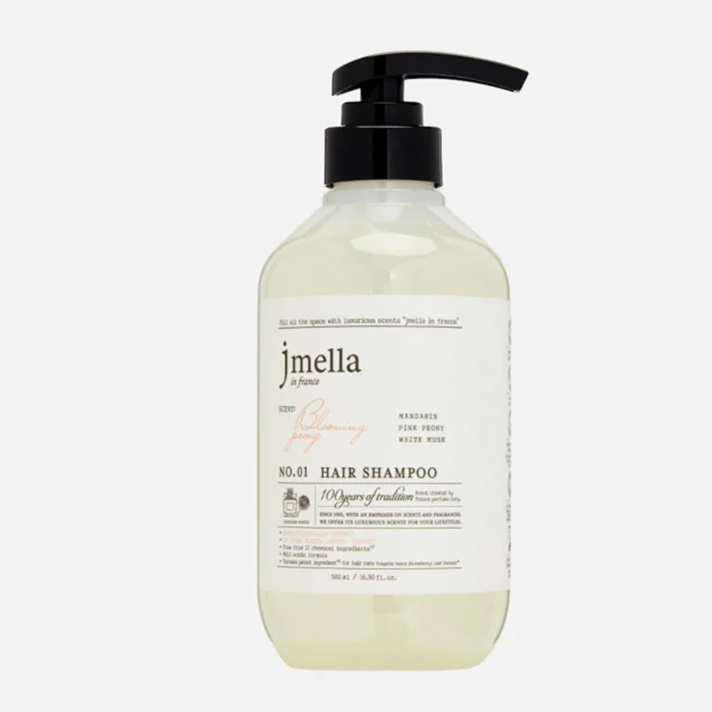 Шампунь для волос JMELLA BLOOMING PEONY парфюмированный 500 мл парфюмированный шампунь для волос jmella n003 in france lime