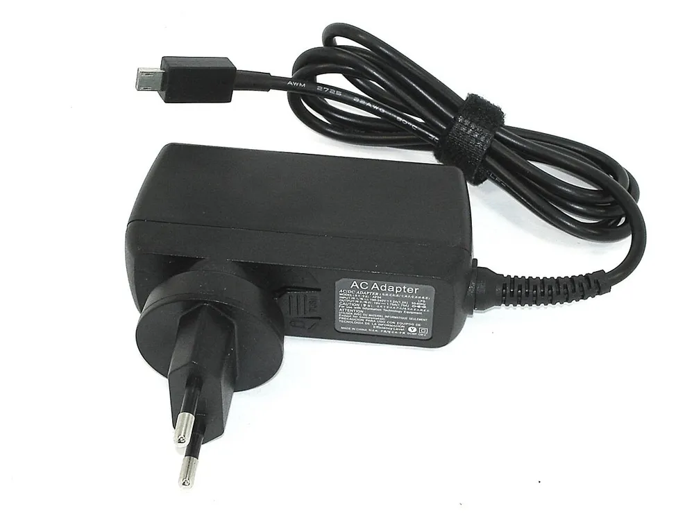 

Блок питания AS33190MU для ноутбуков ASUS X205T 19V/1.75A M-plug 33W Travel Charger, Черный