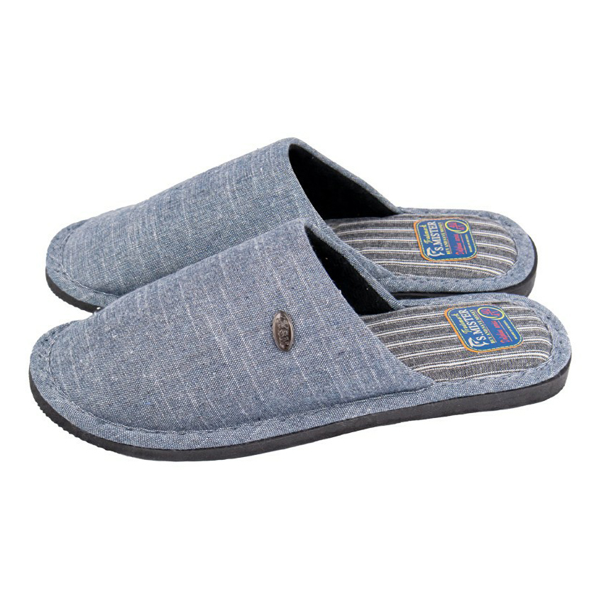 

Тапочки мужские Smile of Mister серые 40-41 RU, Серый