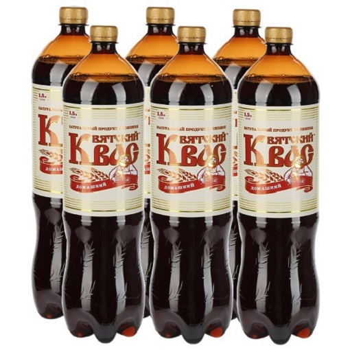 Квас Вятский домашний, 1,5 л х 6 шт