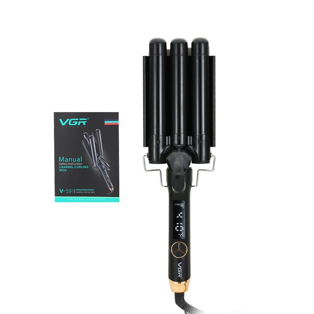 Электрощипцы VGR Professional V-591 черный русалки классные раскраски