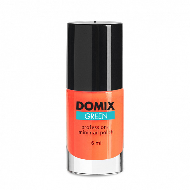 фото Лак для ногтей domix, кислотно-оранжевый, 6 мл domix green professional