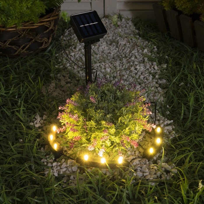 

Садовый светильник Luazon Lighting Solar Обруч для кустов Р00011586, Solar Обруч