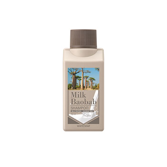 фото Шампунь milkbaobab shampoo white soap travel edition 70 мл milk baobab