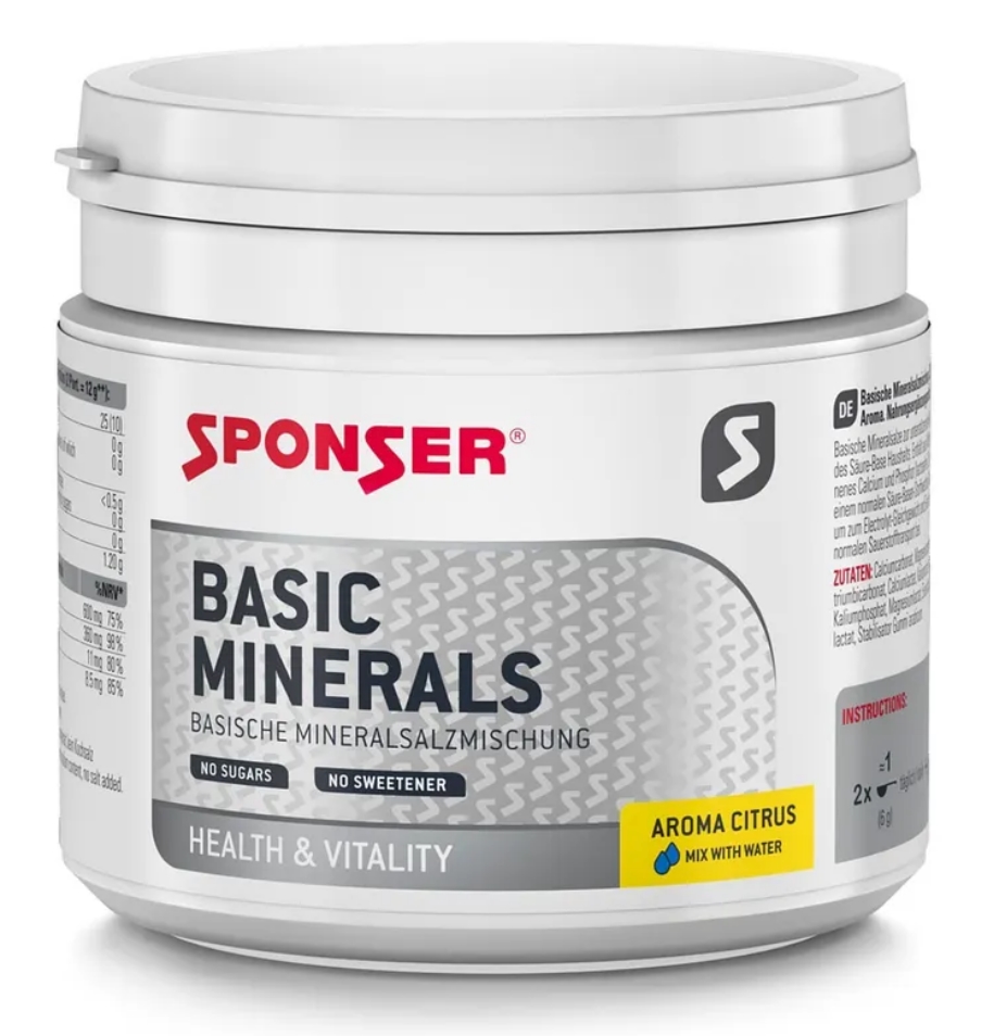 Спортивное питание SPONSER BASIC MINERALS, цитрус, 400 гр