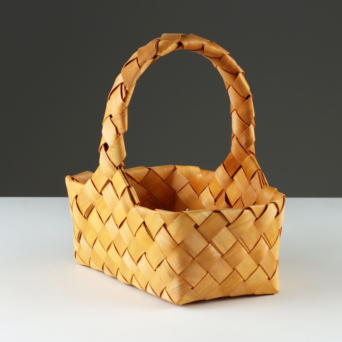 

Корзина плетеная 24 x 13,5 x 9,525 см, секвойя, Коричневый