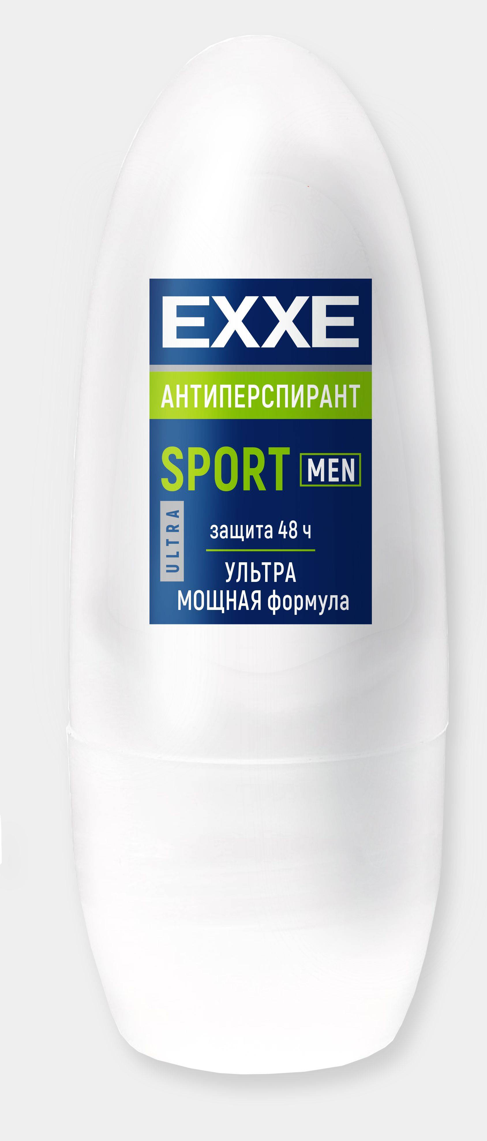 

Антиперспирант-ролик мужской ЕХХЕ Sport Ultra синий, 50 мл