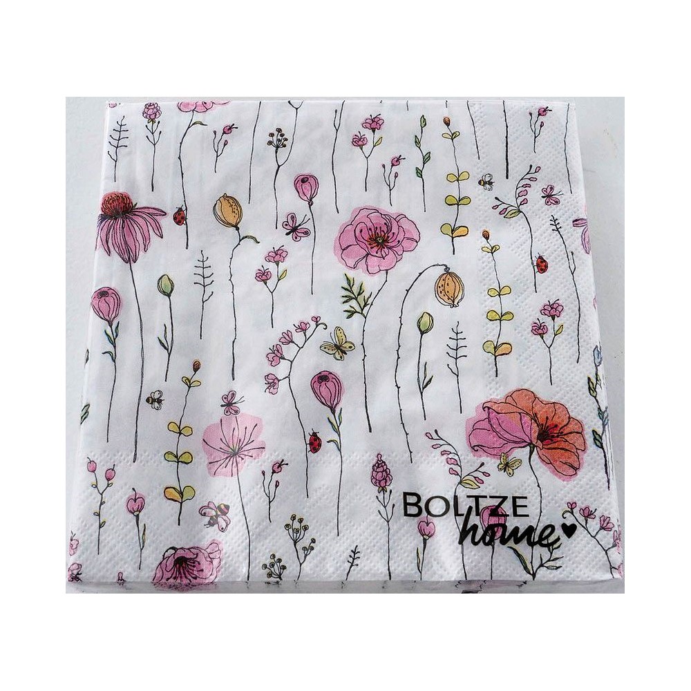 

Бумажные салфетки Boltze 17х17 см, 20 шт, Разноцветный, mor23--2018169
