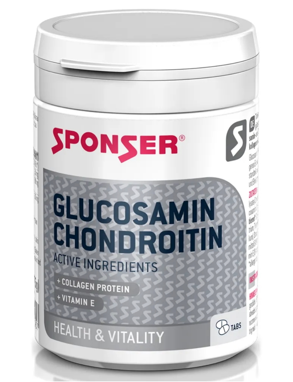 Спортивное питание SPONSER GLUCOSAMIN CHONDROITIN для связок и суставов, 180 табл.