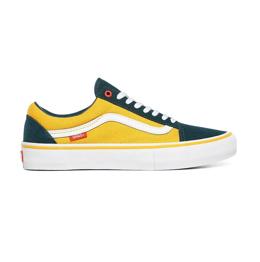 

Кеды мужские Vans VANS MN Old Skool Pro PRIM MYLGD желтые 7.5 US, VANS MN Old Skool Pro PRIM MYLGD