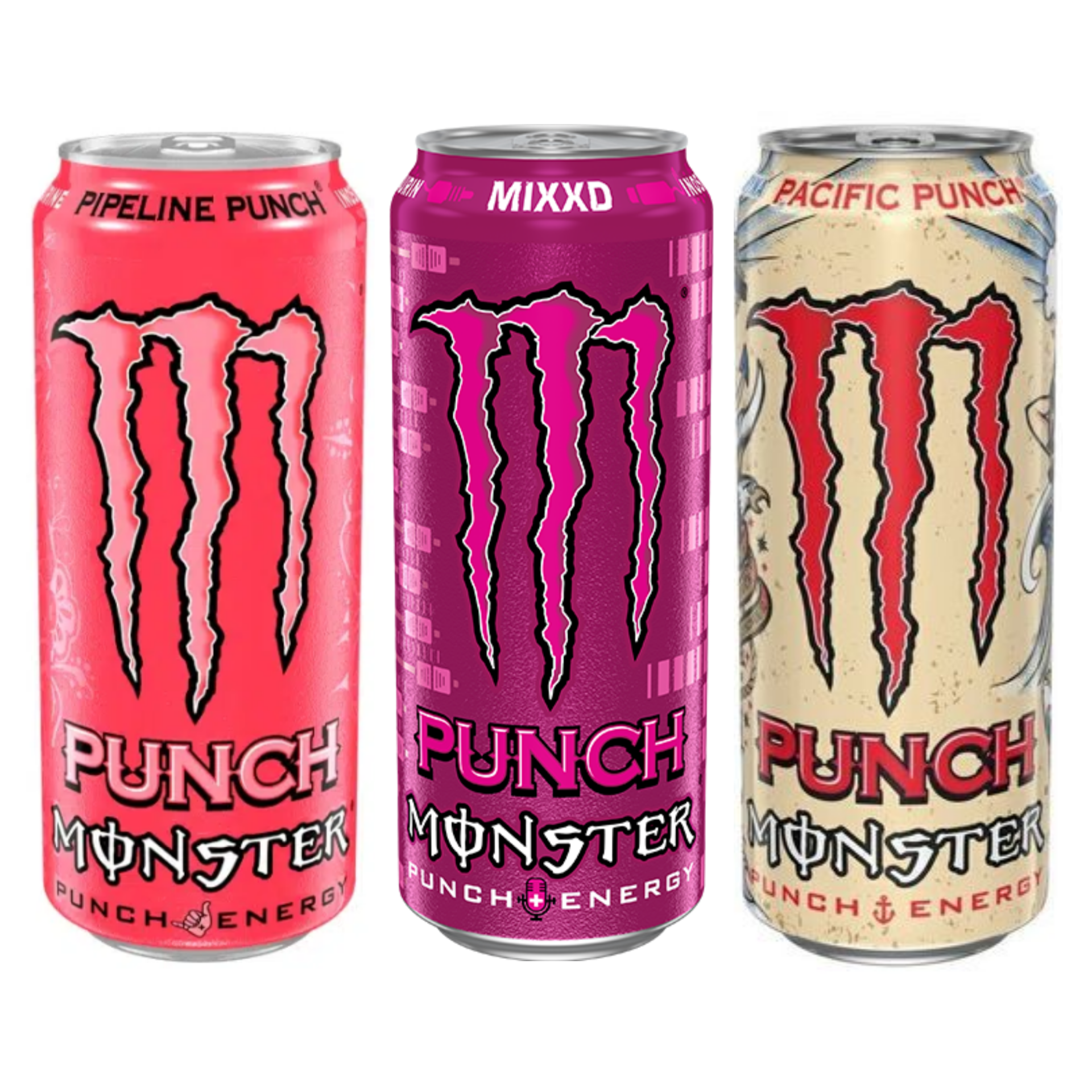 Monster pacific punch вкус. Энергетик монстр бежевый Pacific Punch. Monster Pipeline Punch 500мл. Monster Mixxd Punch 500ml. Энергетик Black Monster Pipeline Punch.