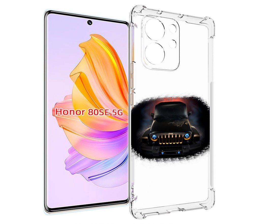 

Чехол MyPads jeep джип 2 для Honor 80 SE, Прозрачный, Tocco