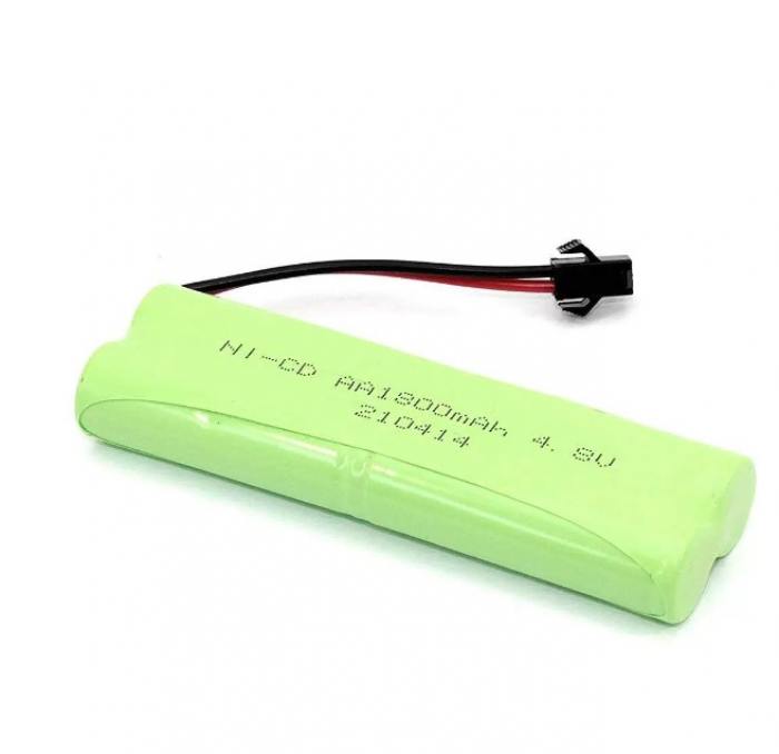 

Аккумулятор Ni-Cd 4.8V 1800 mAh AA Twinstick разъем SM