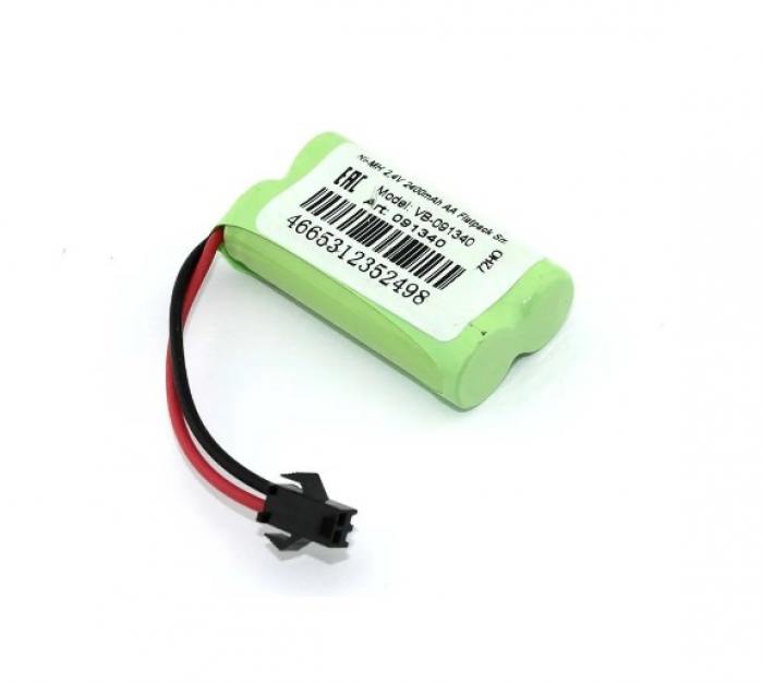 

Аккумулятор Ni-MH 2.4V 2400mAh AA Flatpack разъем SM