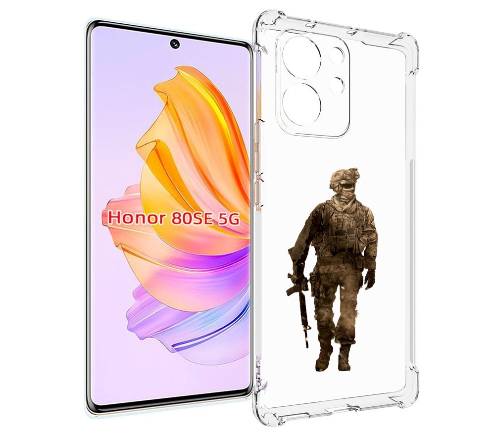 

Чехол MyPads call-of-duty мужской для Honor 80 SE, Прозрачный, Tocco