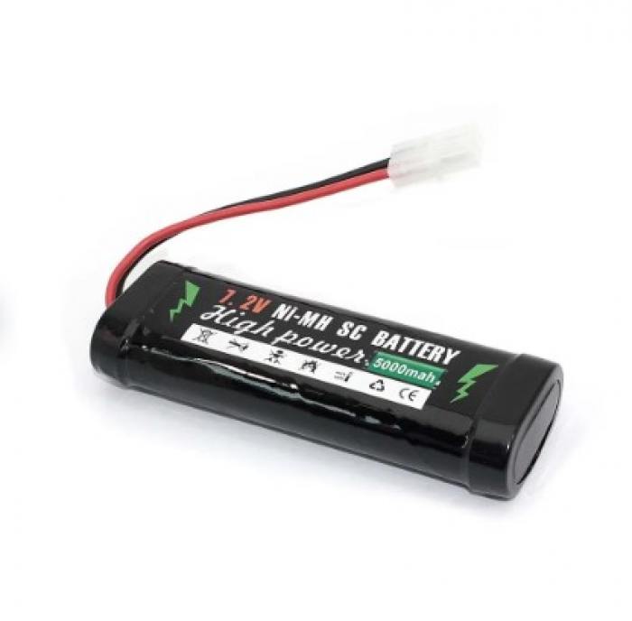 

Аккумулятор Ni-Mh 7.2V 5000 mAh AA 134.5*41*25 разъем KET-2P