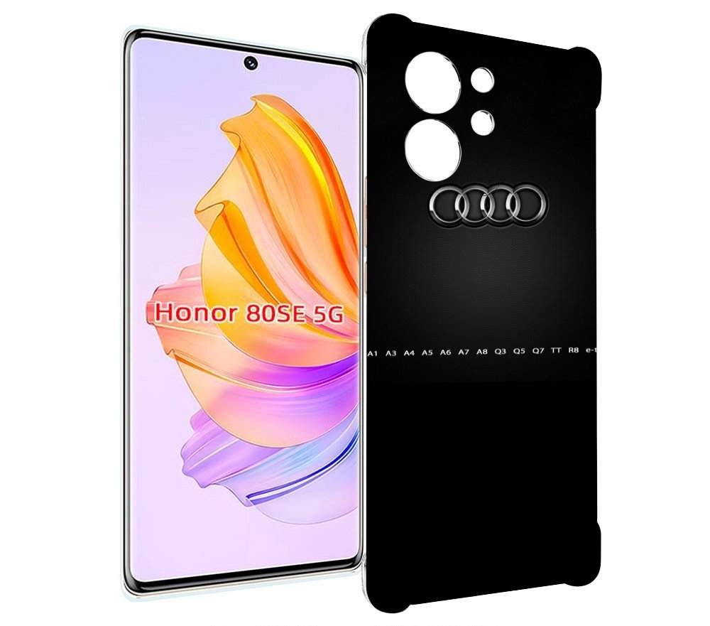 

Чехол MyPads audi ауди 1 мужской для Honor 80 SE, Прозрачный, Tocco