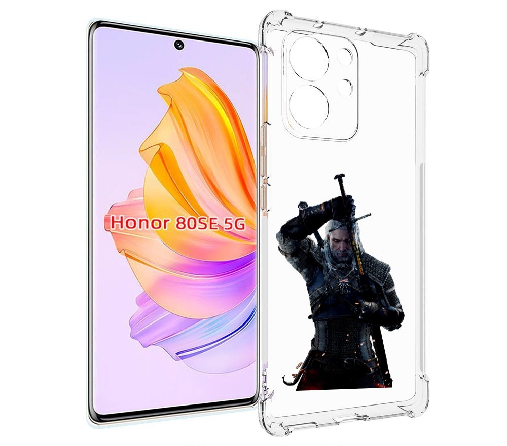 

Чехол MyPads The-Witcher-3-Ведьмак для Honor 80 SE, Прозрачный, Tocco