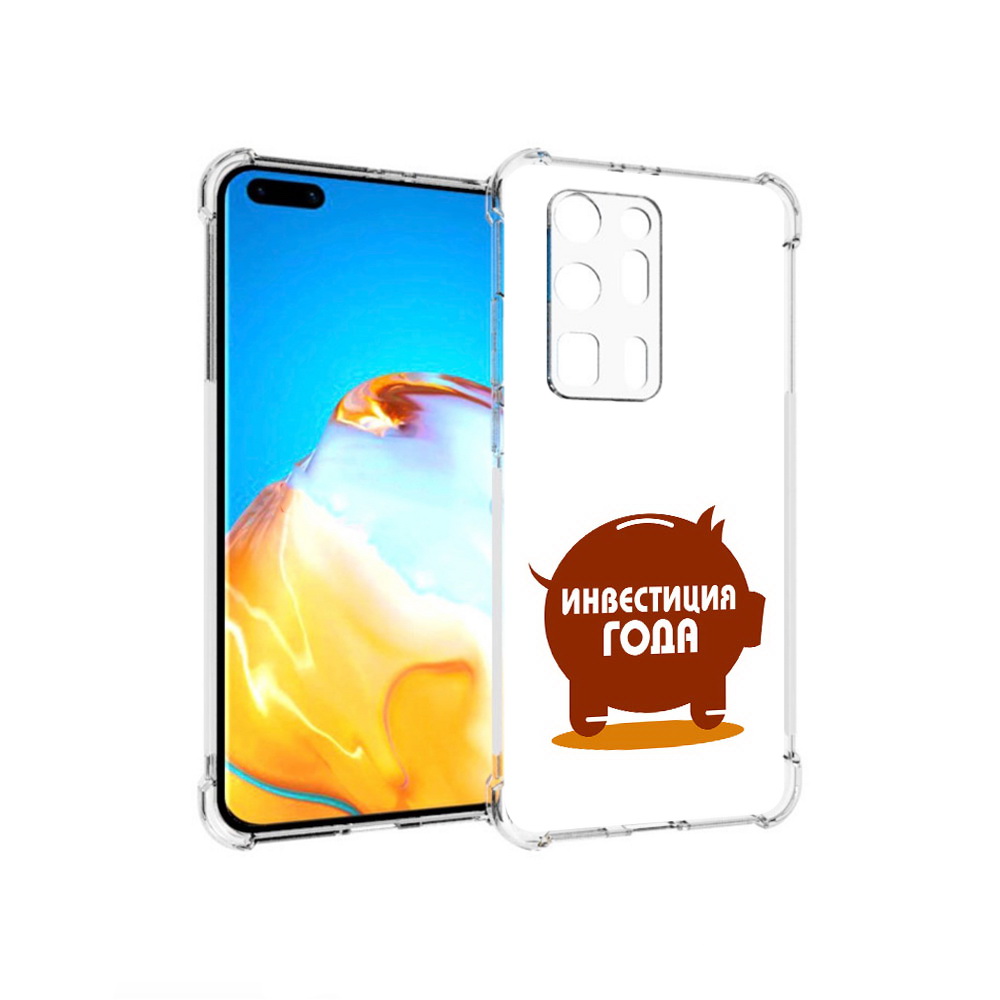 

Чехол MyPads Tocco для Huawei P40 Pro+ инвестиция, Прозрачный, Tocco