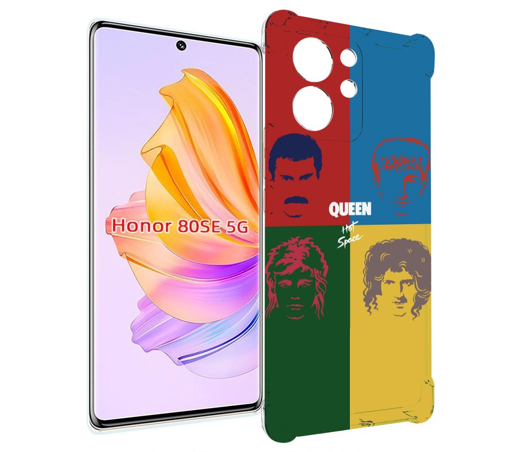 

Чехол MyPads hot space queen альбом для Honor 80 SE, Прозрачный, Tocco