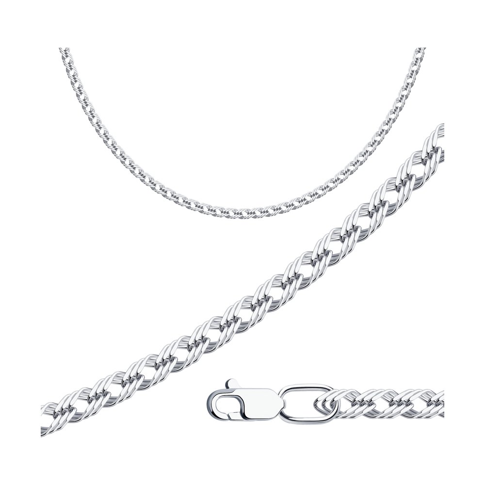 

Цепочка из серебра 70 см SOKOLOV 968220402, 968220402