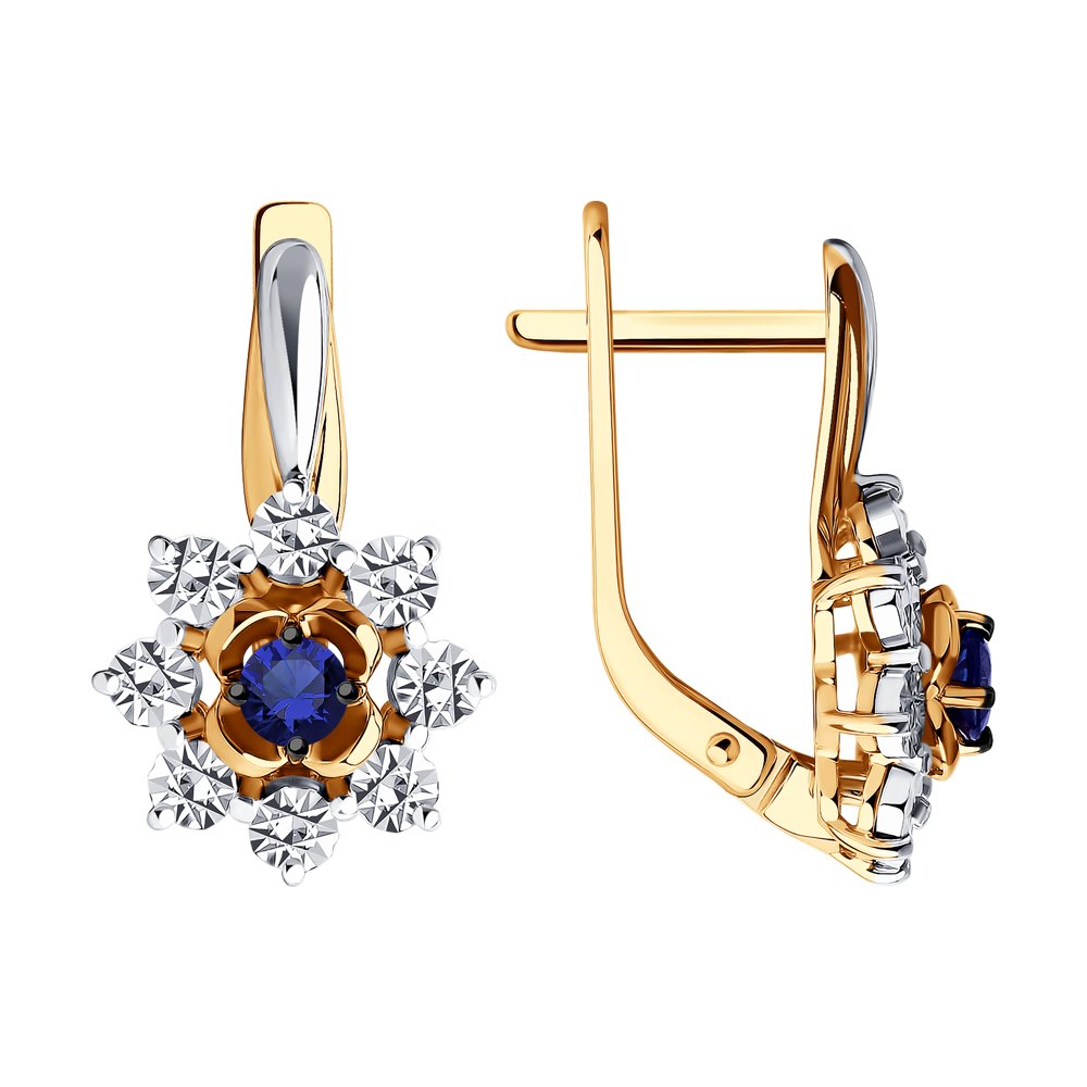 

Серьги из золота с сапфиром Diamant 51-220-00997-1, 51-220-00997-1