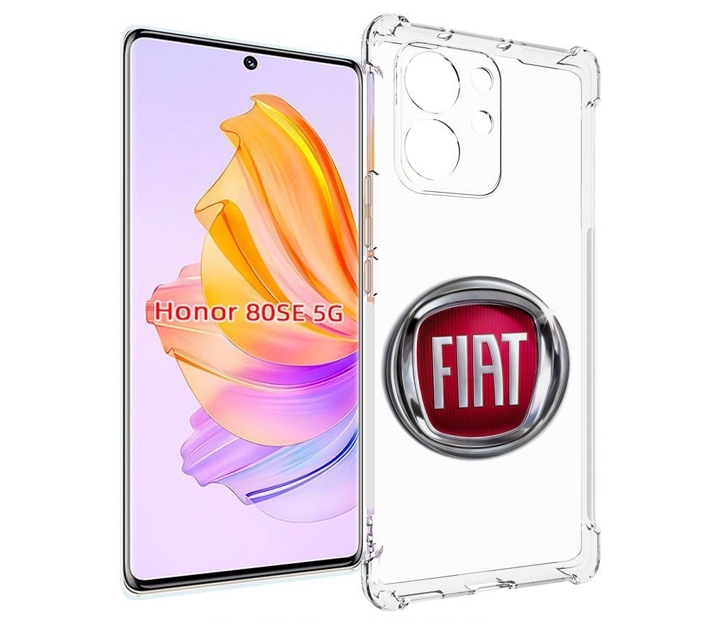 

Чехол MyPads fiat-фиат мужской для Honor 80 SE, Прозрачный, Tocco