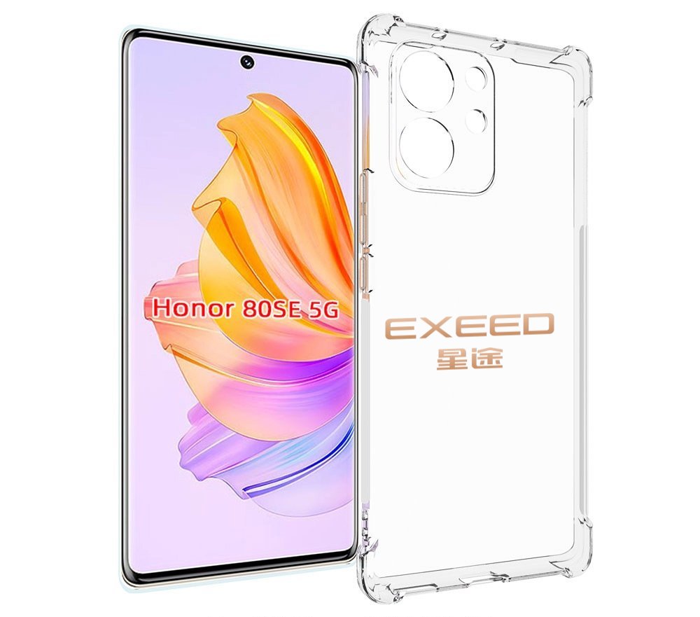 

Чехол MyPads exeed эксид 2 для Honor 80 SE, Прозрачный, Tocco