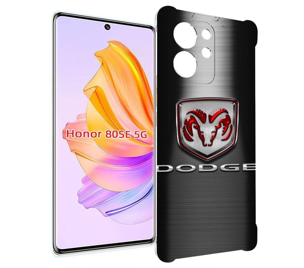 

Чехол MyPads dodge додж 1 мужской для Honor 80 SE, Прозрачный, Tocco