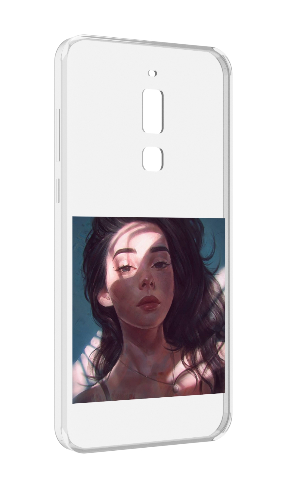 

Чехол MyPads девушка-в-лучах женский для Meizu M6T, Прозрачный, Tocco