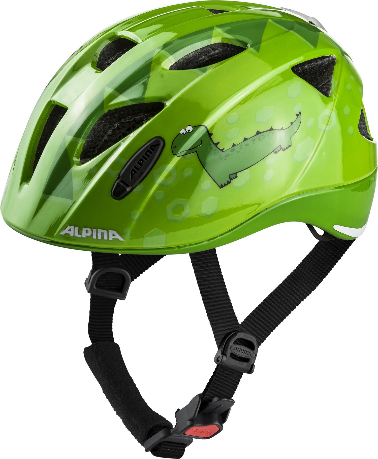 

Велошлем Alpina Ximo Flash Green Dino Gloss (См:45-49), Ximo Flash
