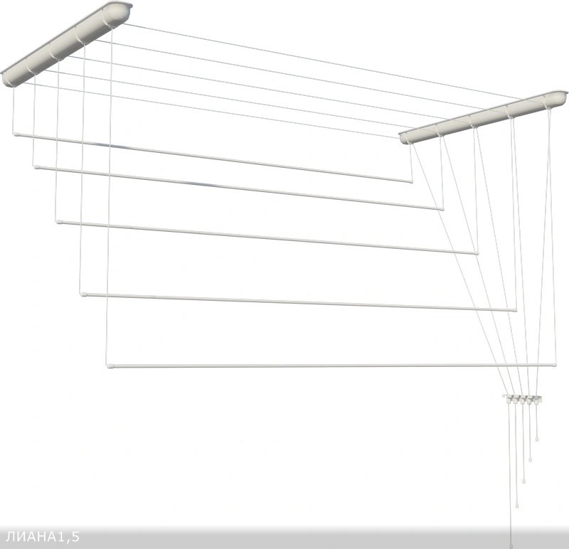 фото Сушилка для белья потолочная лидер-сантехника lia0101