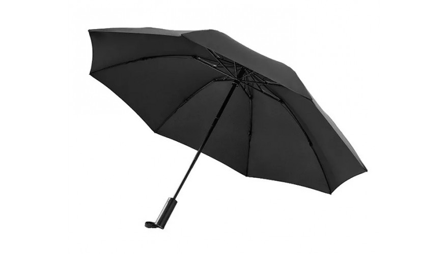 фото Зонт с фонариком xiaomi 90 points automatic umbrella with led flashlight black черный