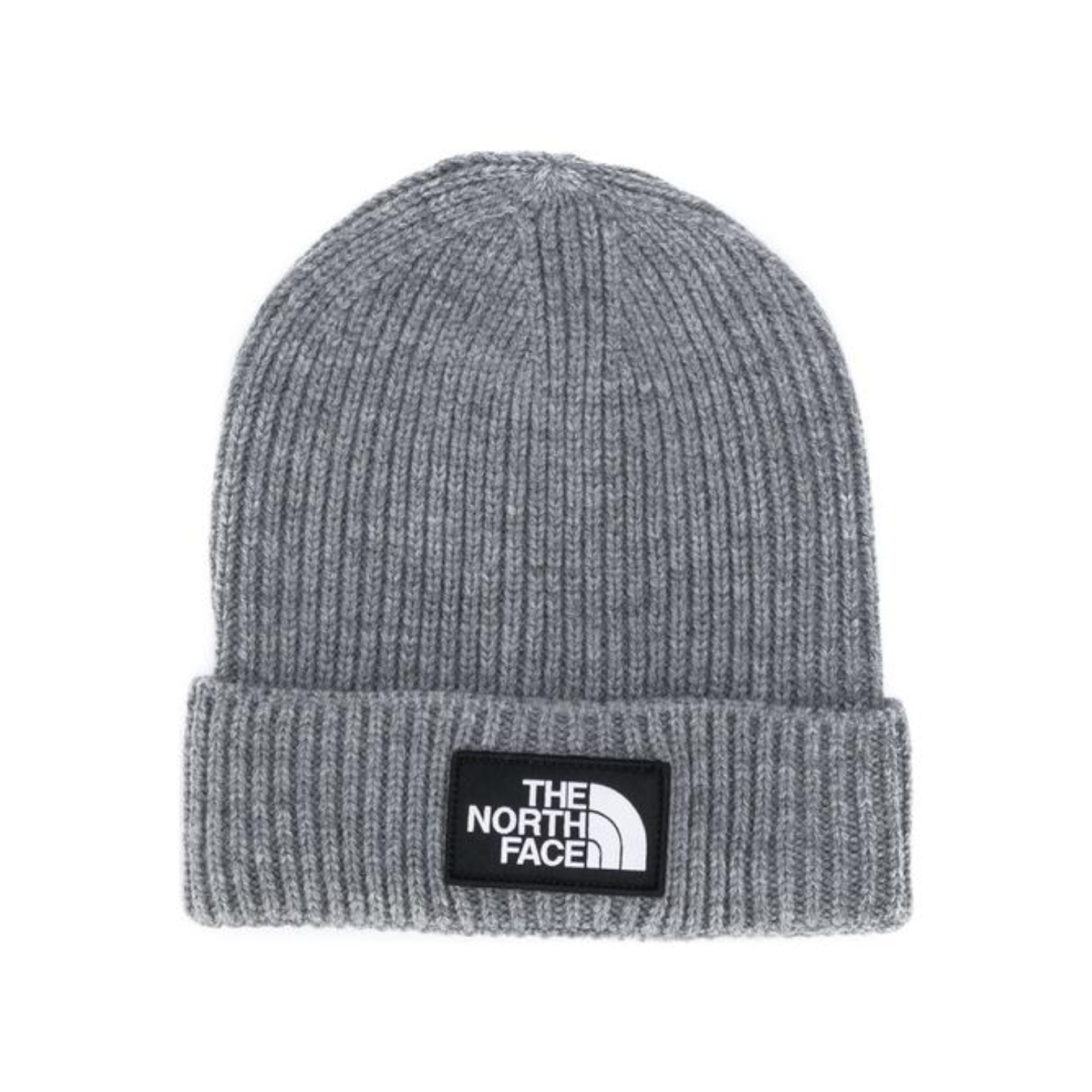 Шапка The North Face 2023 Logo Box Cuffed Beanie серый