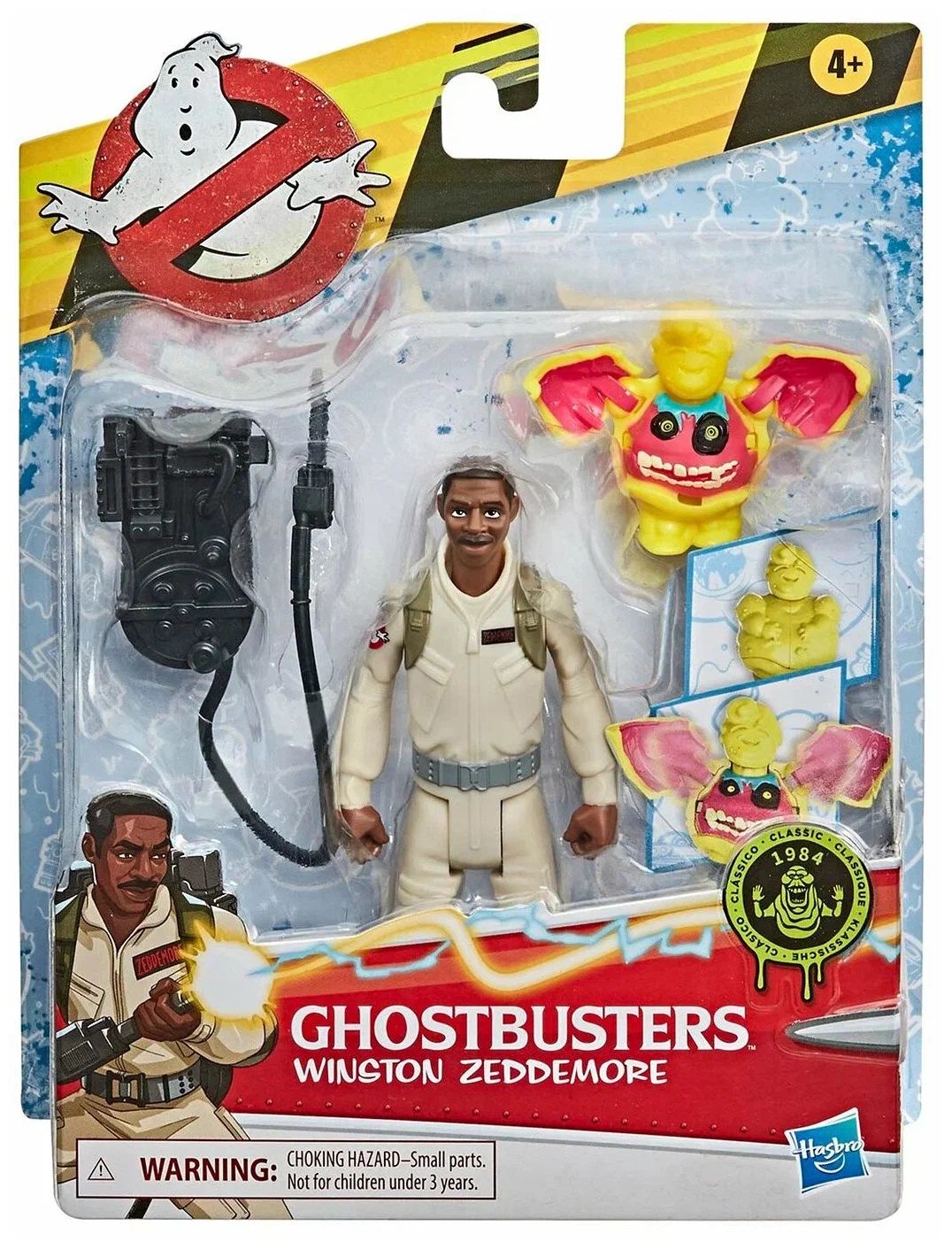 Фигурка Hasbro Ghostbusters Охотник с привидением Уинстон Зедмор 15 см жёлтый 699₽