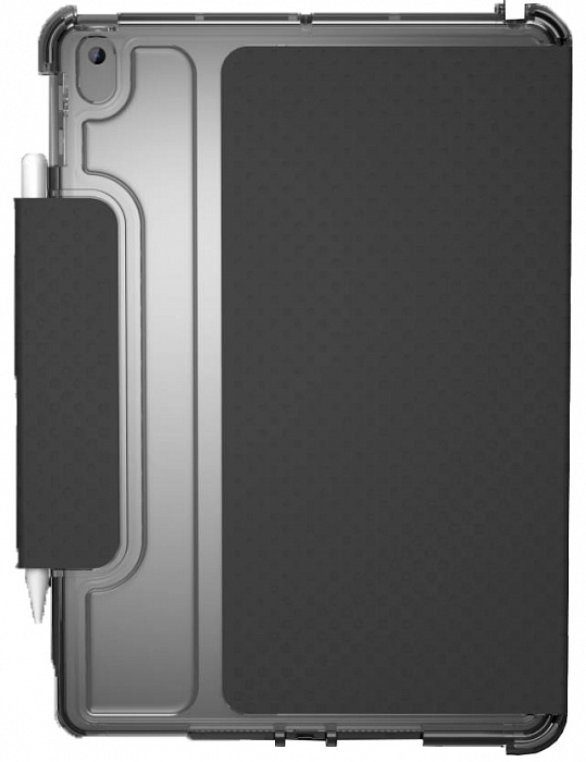 фото Чехол защитный uag lucent series для apple ipad 10.2" black/ice (12191n314043)