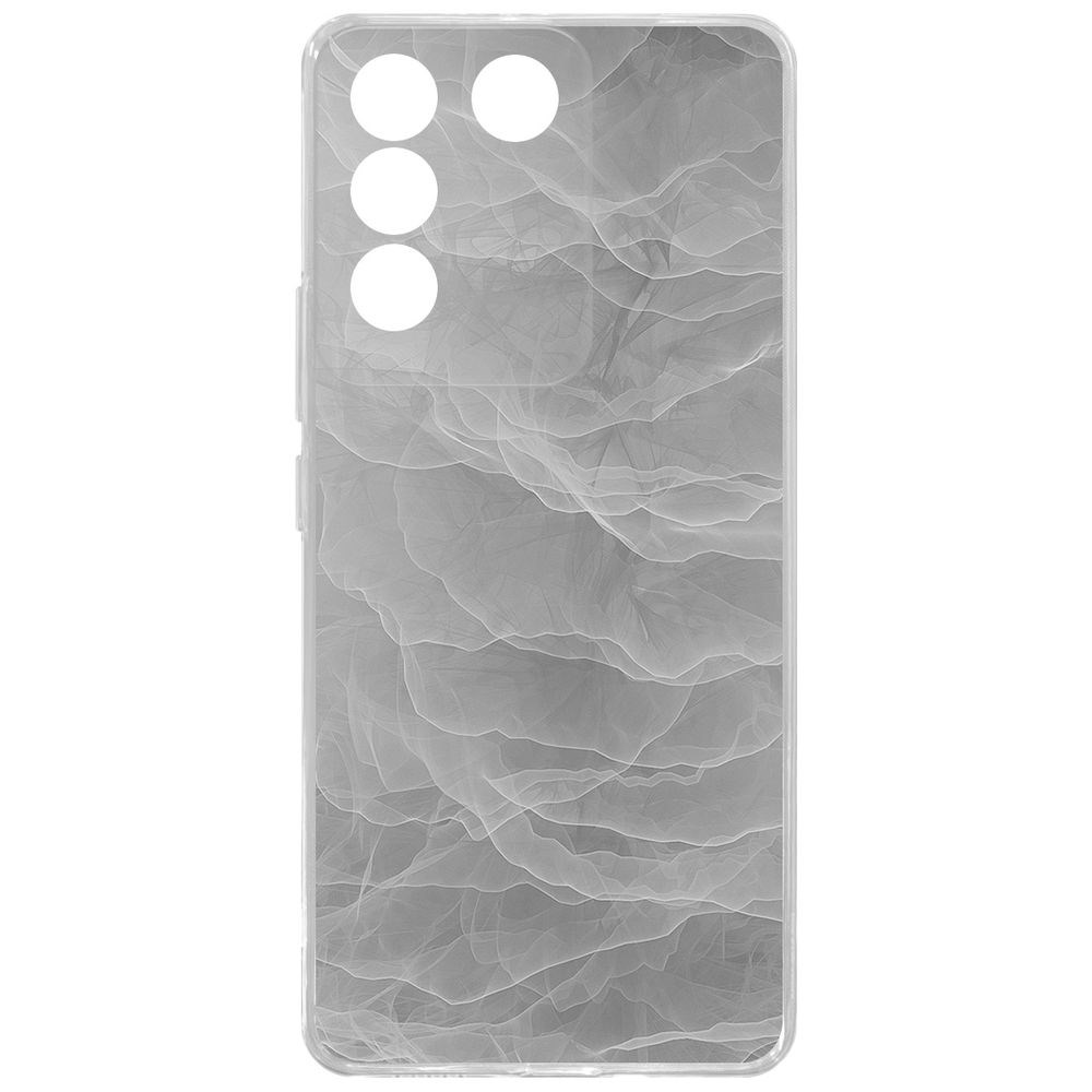 

Чехол-накладка Case Абстракт туман для Vivo T2, Прозрачный
