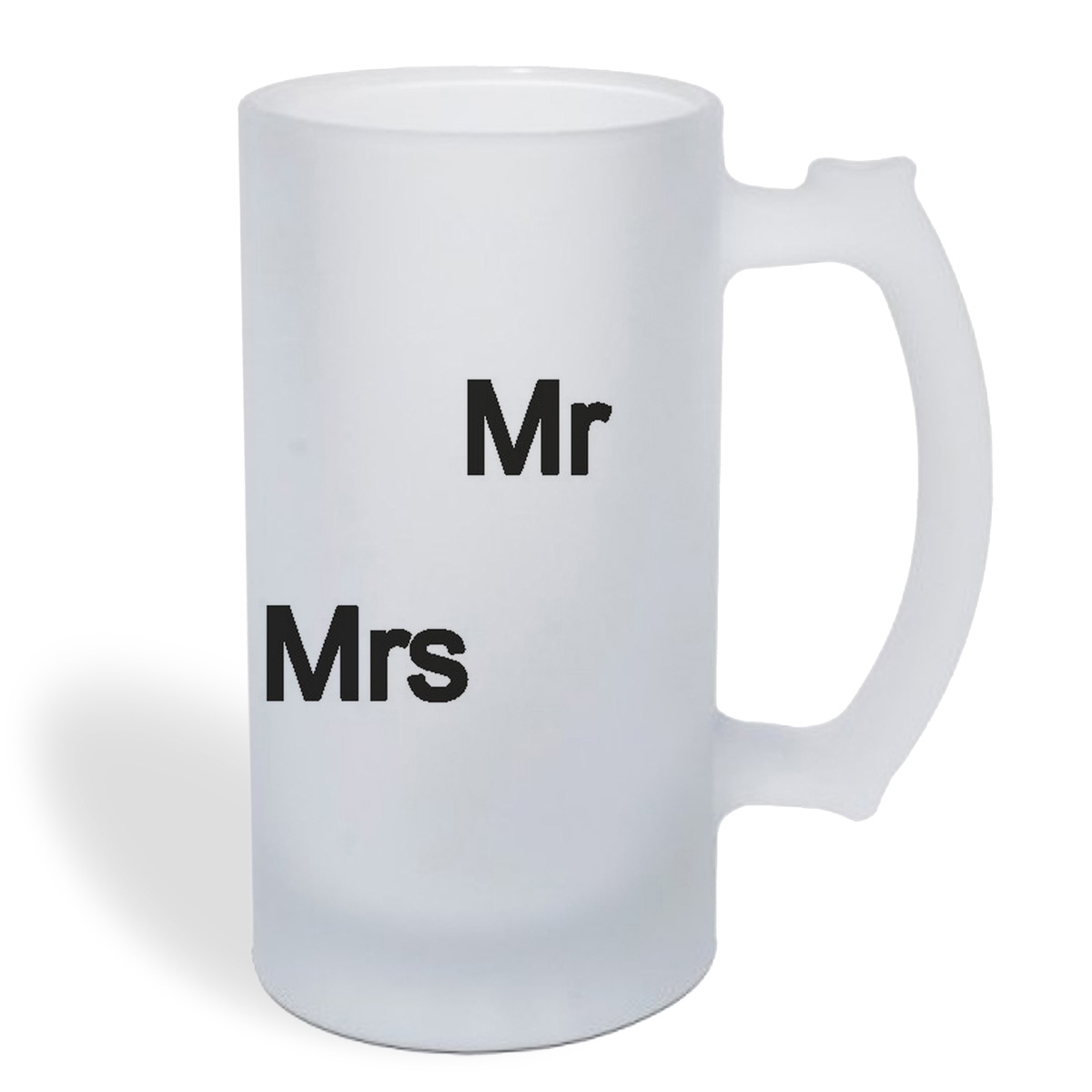 

Кружка пивная CoolPodarok Mr. Mrs