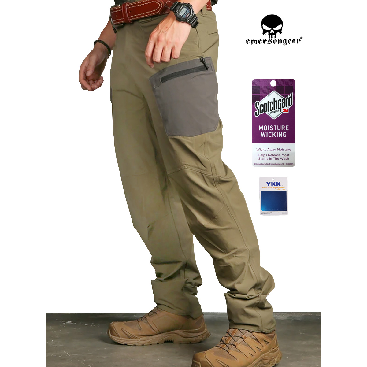 Брюки мужские EmersonGear Cutter Functional Tactical Pants зеленые 34