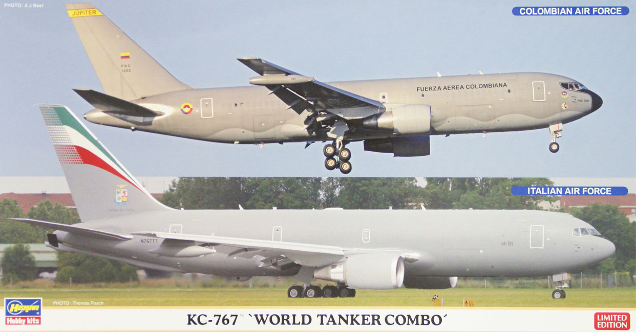 

Сборная модель Hasegawa 1/200 KC-767 WORLD TANKER (2 kits) 10808