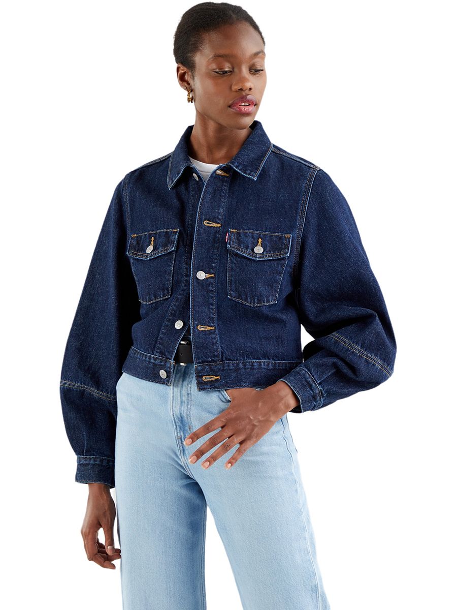 

Джинсовая куртка женская Levi's 32954-0002 синяя L, 32954-0002