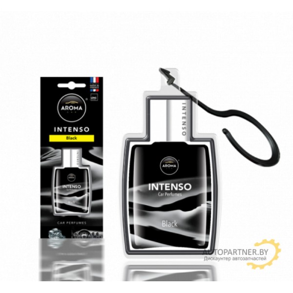 

Ароматизатор подвесной Aroma Car Intenso Perfume Black Jack, Черный