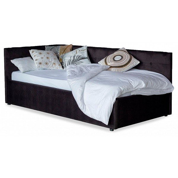 

Кровать  Zeppelin Mobili Colibri 1600x800, Черный, Colibri