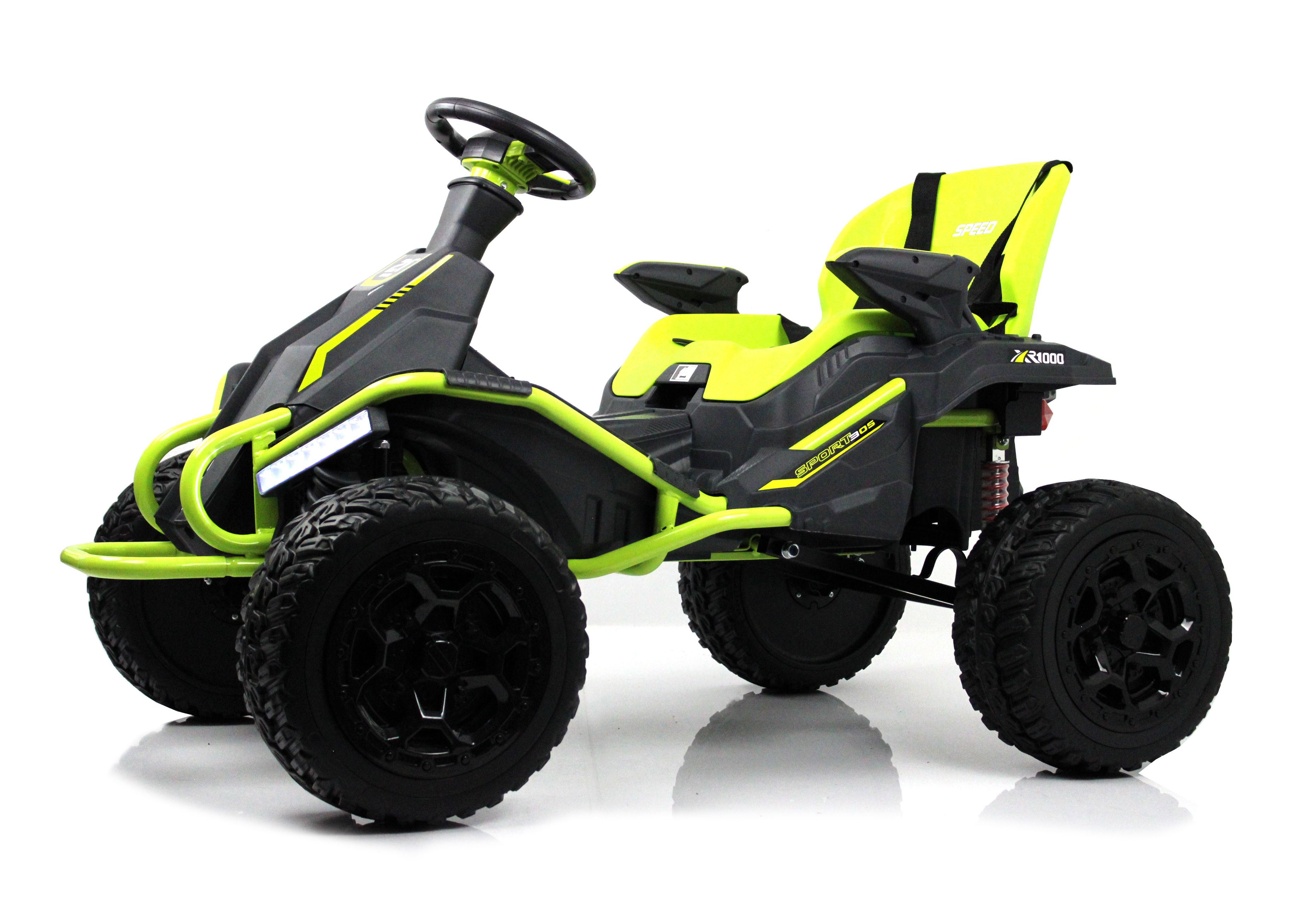 

Детский электромобиль RiverToys С333СС, зеленый, полный привод, C333CC